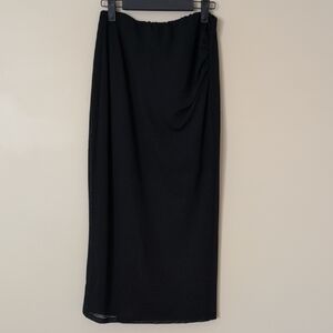 NWT Abercrombie & Fitch Black Pencil Skirt Small